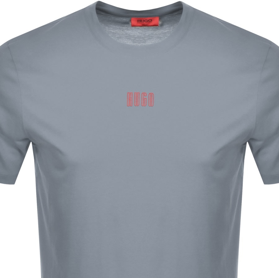 Alternative Image for ProductHUGO Dumed203 Crew Neck Short Sleeve T Shirt Grey2